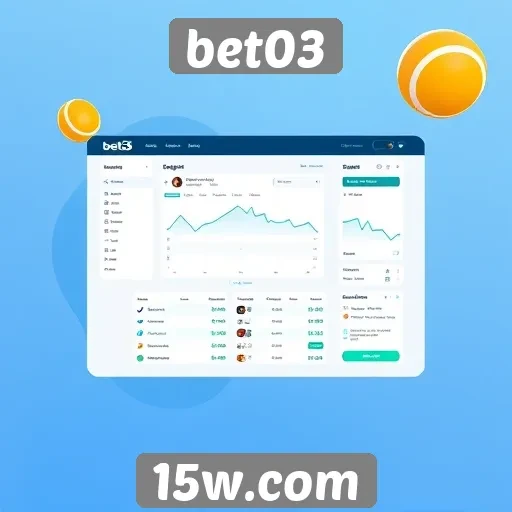 Interface e usabilidade do site bet03